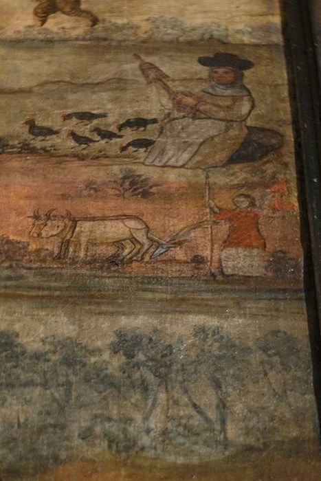 tableau : Saint Isidore, détail