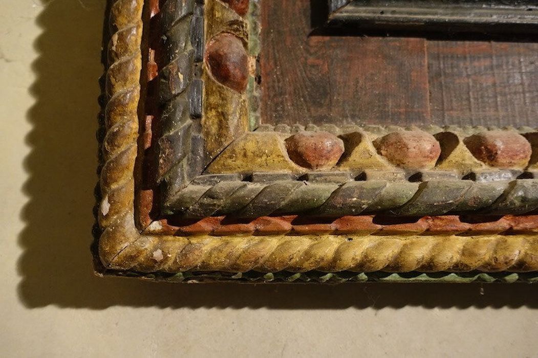 tableau : Saint Isidore, détail du cadre