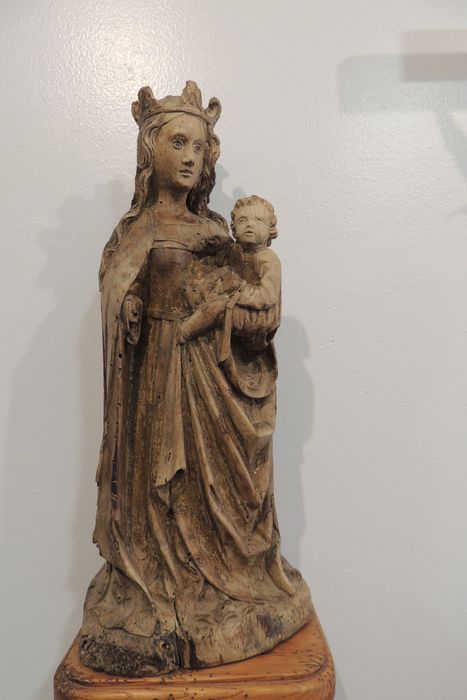 statue : Vierge à l'Enfant