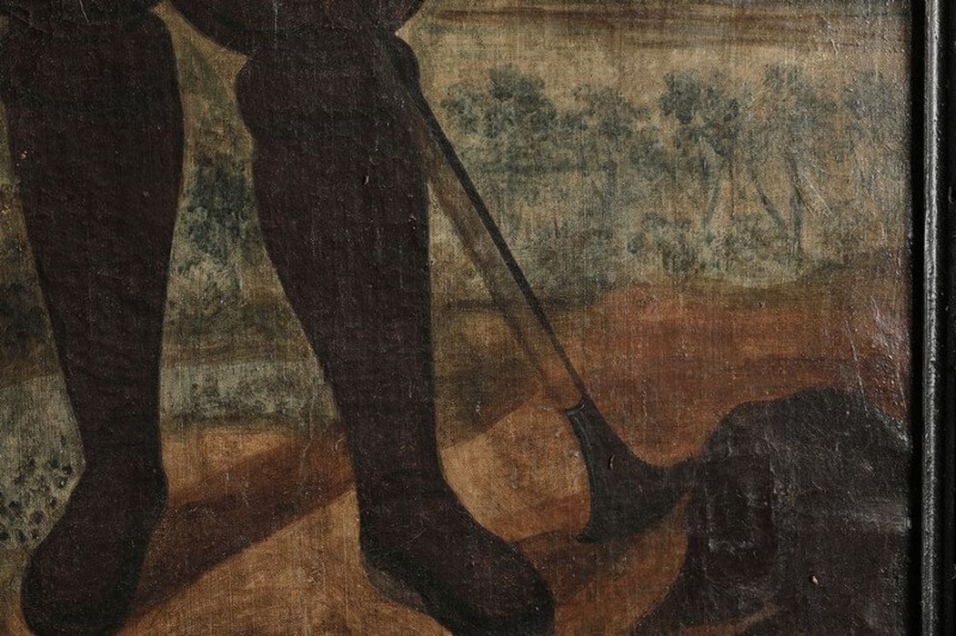 tableau : Saint Isidore, détail