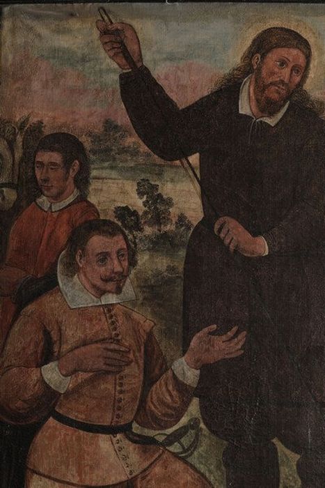 tableau : Saint Isidore, vue partielle