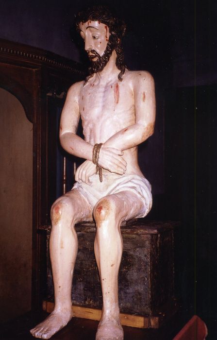 statue : Ecce Homo - © Ministère de la Culture (France), Centre de conservation et de restauration du patrimoine des Pyrénées-Orientales – Tous droits réservés