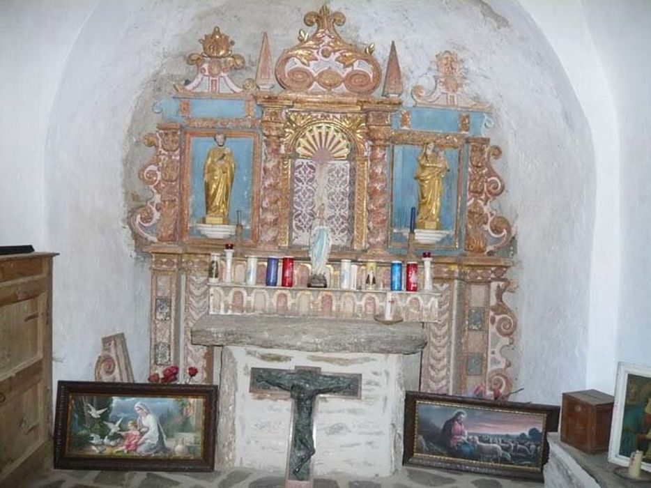 retable de Saint Michel - © Ministère de la Culture (France), Centre de conservation et de restauration du patrimoine des Pyrénées-Orientales – Tous droits réservés