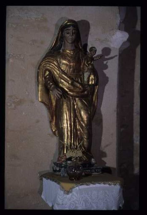 statue (statuette) : Notre-Dame de Vie - © Ministère de la Culture (France), Centre de conservation et de restauration du patrimoine des Pyrénées-Orientales – Tous droits réservés