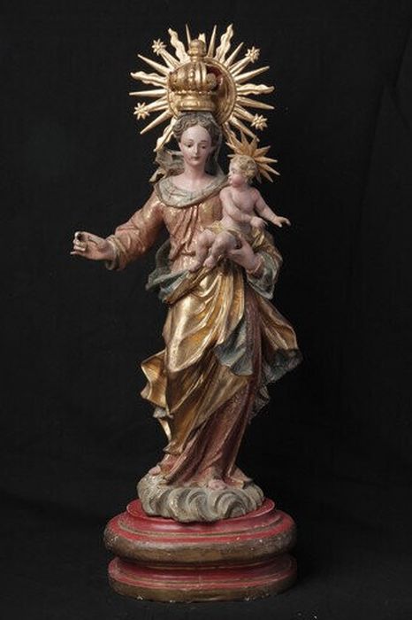 statue (statuette) : Vierge à l'Enfant