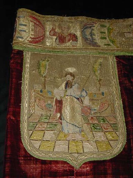 chape, détail - © Ministère de la Culture (France), Centre de conservation et de restauration du patrimoine des Pyrénées-Orientales – Tous droits réservés