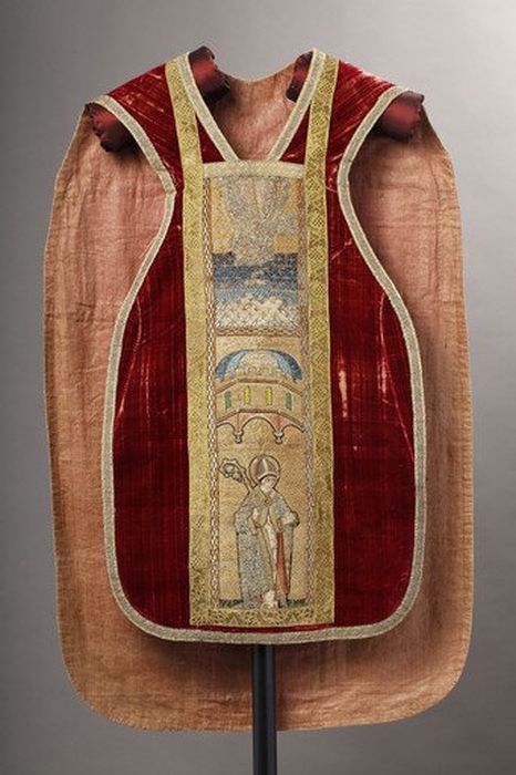 chasuble - © Ministère de la Culture (France), Centre de conservation et de restauration du patrimoine des Pyrénées-Orientales – Tous droits réservés