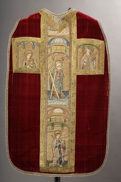 chasuble - © Ministère de la Culture (France), Centre de conservation et de restauration du patrimoine des Pyrénées-Orientales – Tous droits réservés
