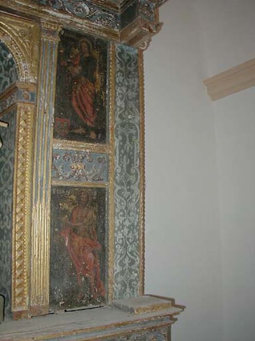 retable de Saint Jacques, détail - © Ministère de la Culture (France), Centre de conservation et de restauration du patrimoine des Pyrénées-Orientales – Tous droits réservés