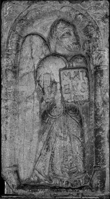 bas-relief : ange de saint Mathieu (l')