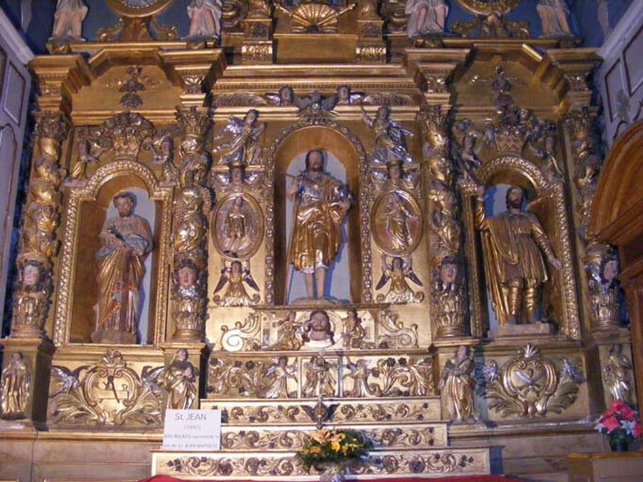 retable de saint Jean - © Ministère de la Culture (France), Centre de conservation et de restauration du patrimoine des Pyrénées-Orientales – Tous droits réservés