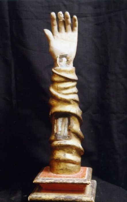 bras-reliquaire - © Ministère de la Culture (France), Centre de conservation et de restauration du patrimoine des Pyrénées-Orientales – Tous droits réservés