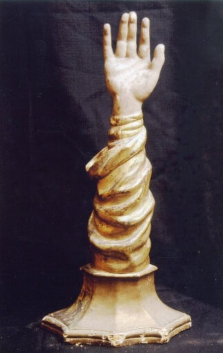 bras-reliquaire - © Ministère de la Culture (France), Centre de conservation et de restauration du patrimoine des Pyrénées-Orientales – Tous droits réservés