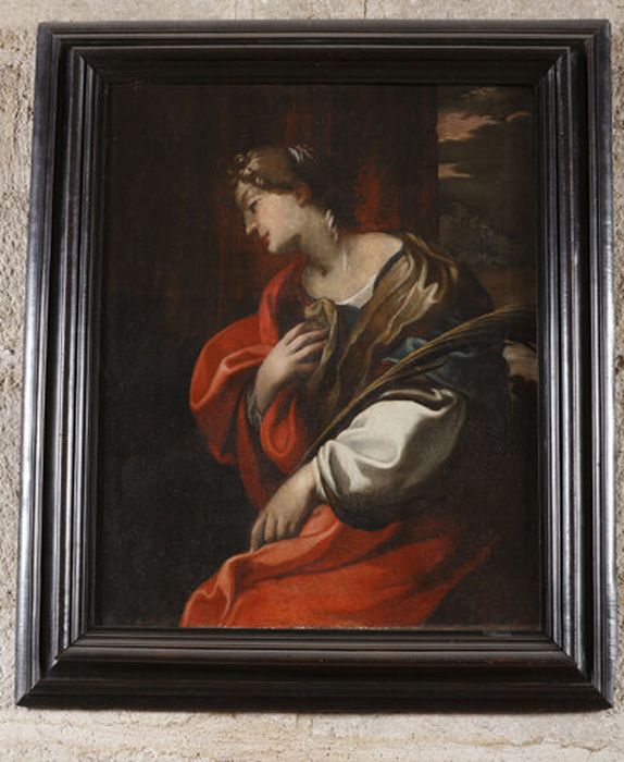 tableau : Sainte Eulalie - © Ministère de la Culture (France), Centre de conservation et de restauration du patrimoine des Pyrénées-Orientales – Tous droits réservés