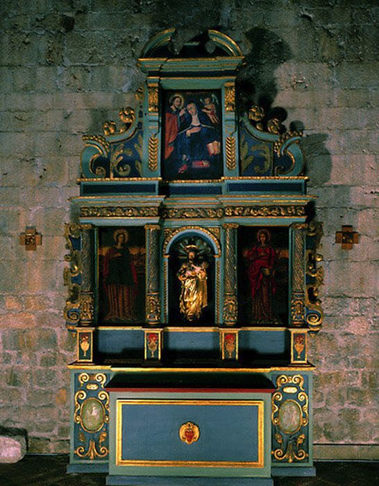 retable de saint Joseph, tableaux, statue : saint Joseph