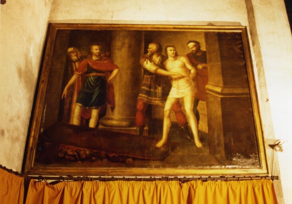 tableau : Martyre de Saint Vincent - © Ministère de la Culture (France), Centre de conservation et de restauration du patrimoine des Pyrénées-Orientales – Tous droits réservés