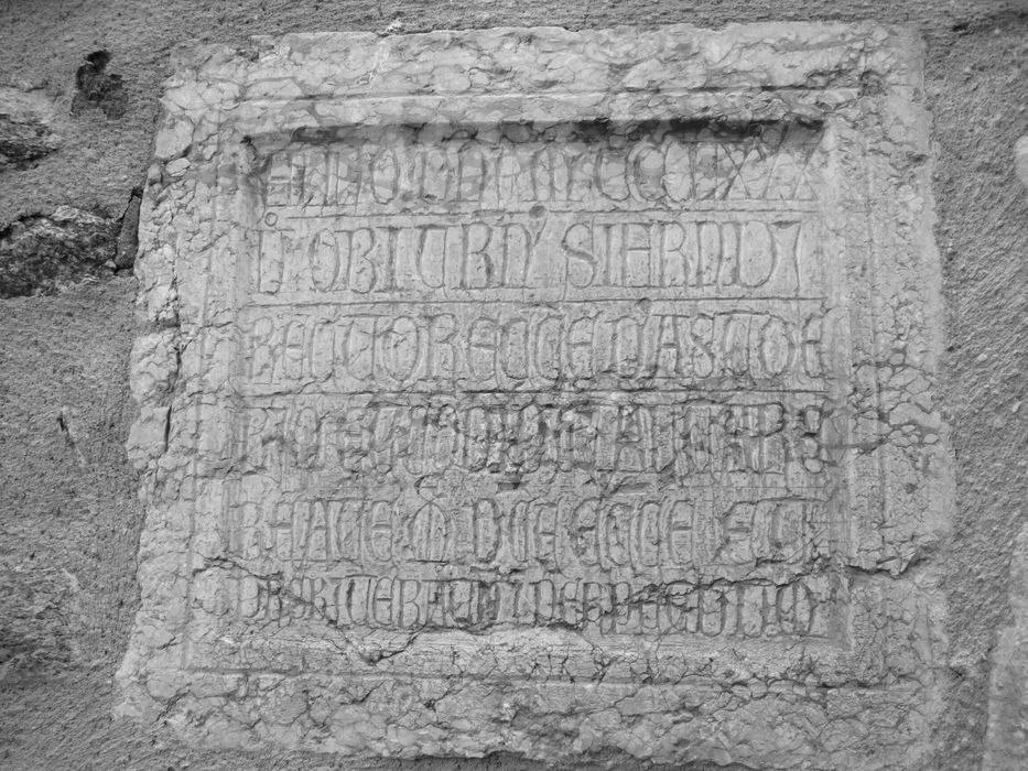 plaque funéraire de Bernard Sifrendi