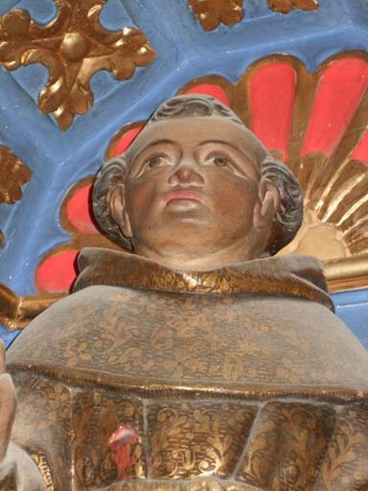 statue : Saint François d'Assise, détail