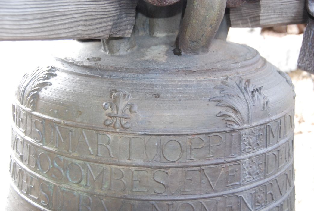 cloche dite Thérèse, détail de l’inscription