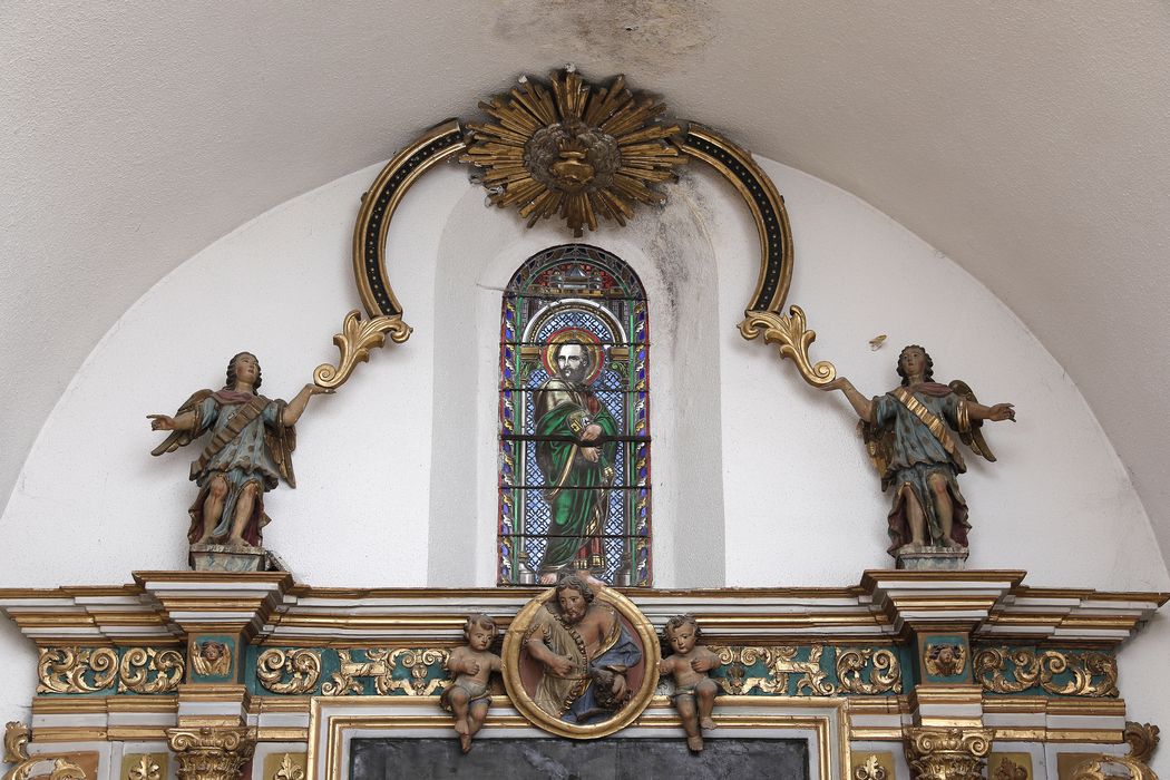 retable de Saint Antoine, détail - © Ministère de la Culture (France), Centre de conservation et de restauration du patrimoine des Pyrénées-Orientales – Tous droits réservés