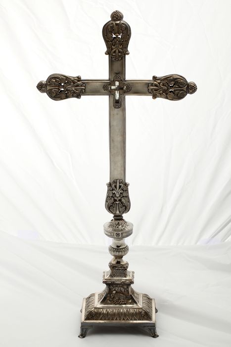 croix reliquaire de la Vraie Croix - © Ministère de la Culture (France), Centre de conservation et de restauration du patrimoine des Pyrénées-Orientales – Tous droits réservés