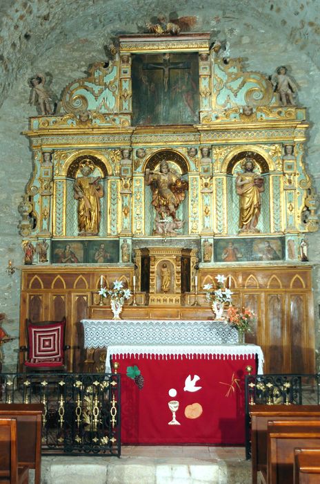maître-autel, retable Saint Michel