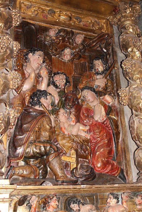 retable du Rosaire, détail