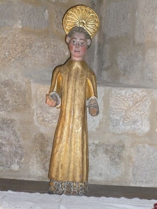 statue (statuette) : Saint Valentin - © Ministère de la Culture (France), Centre de conservation et de restauration du patrimoine des Pyrénées-Orientales – Tous droits réservés