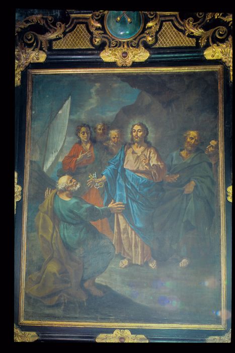 tableau : Saint Pierre - © Ministère de la Culture (France), Centre de conservation et de restauration du patrimoine des Pyrénées-Orientales – Tous droits réservés