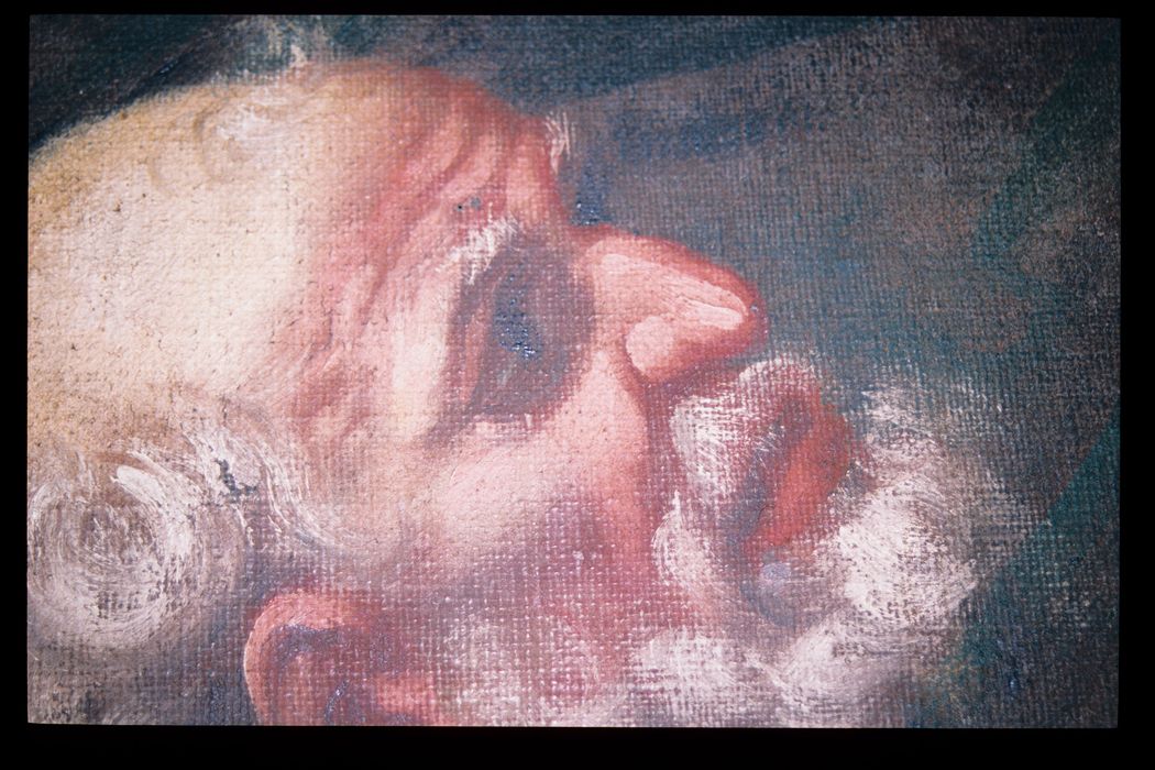 tableau : Saint Pierre, détail