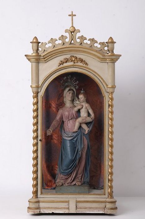 statue (statuette) : Vierge à l’Enfant
