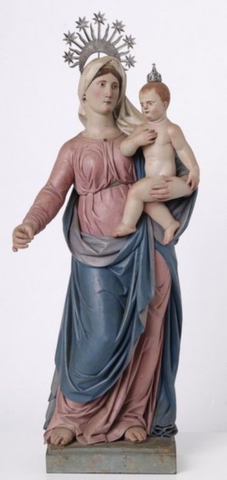 statue (statuette) : Vierge à l’Enfant