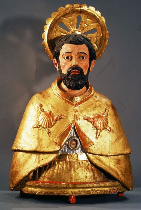 buste-reliquaire de saint Jacques - © Ministère de la Culture (France), Centre de conservation et de restauration du patrimoine des Pyrénées-Orientales – Tous droits réservés