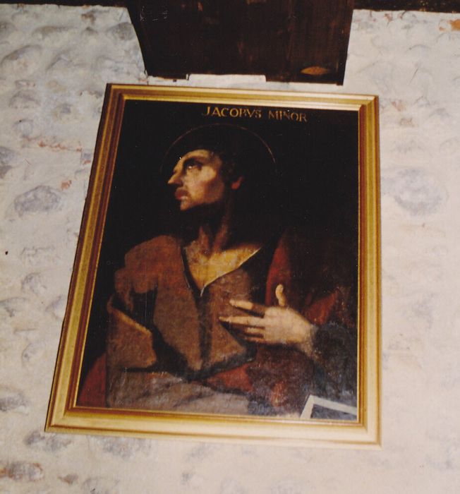 tableau : Saint Jacques le mineur - © Ministère de la Culture (France), Centre de conservation et de restauration du patrimoine des Pyrénées-Orientales – Tous droits réservés