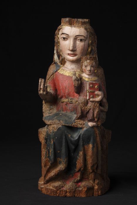 Statue : Vierge à l'Enfant