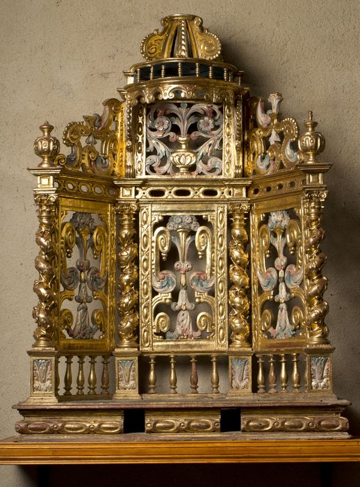 baldaquin de procession dit cadireta - © Ministère de la Culture (France), Centre de conservation et de restauration du patrimoine des Pyrénées-Orientales – Tous droits réservés