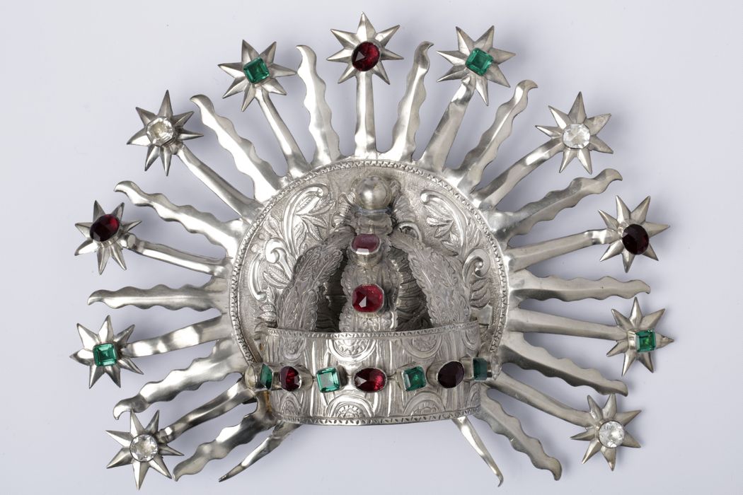 couronne de la Vierge de Domanova - © Ministère de la Culture (France), Centre de conservation et de restauration du patrimoine des Pyrénées-Orientales – Tous droits réservés