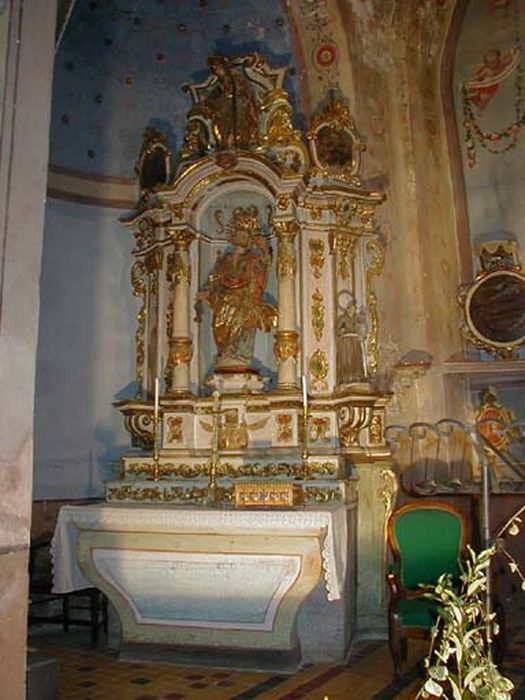 autel, retable de la chapelle Saint-Pierre - © Ministère de la Culture (France), Centre de conservation et de restauration du patrimoine des Pyrénées-Orientales – Tous droits réservés