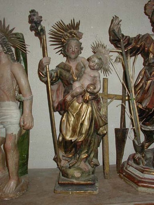 statue : Saint Joseph et l'Enfant Jésus