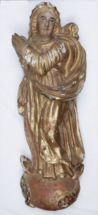 statue (statuette) : Vierge de l’Immaculée Conception