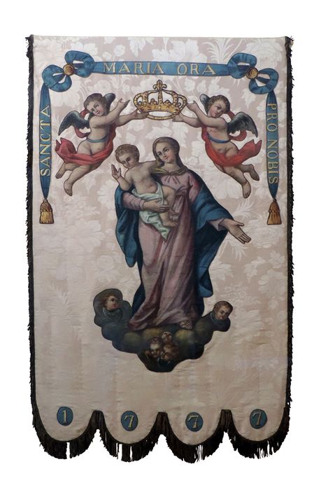 bannière de procession - © Ministère de la Culture (France), Conservation des antiquités et des objets d’art du Rhône – Tous droits réservés 