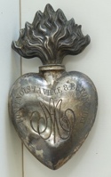 coeur de dévotion - © Ministère de la Culture (France), Conservation des antiquités et objets d'art de Haute-Saône, tous droits réservés
