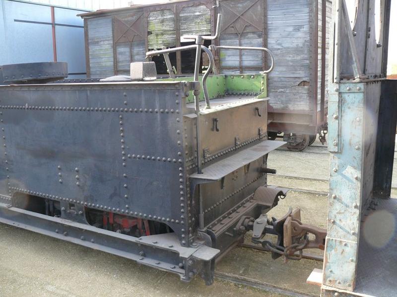 wagon fourgon, vue partielle