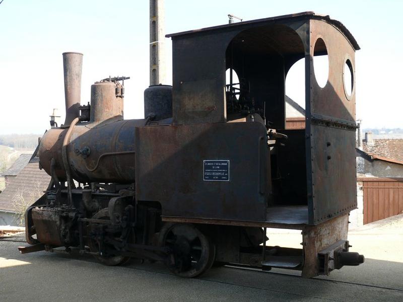 locomotive, vue générale - © Ministère de la Culture (France), Conservation des antiquités et objets d'art de la Sarthe, tous droits réservés