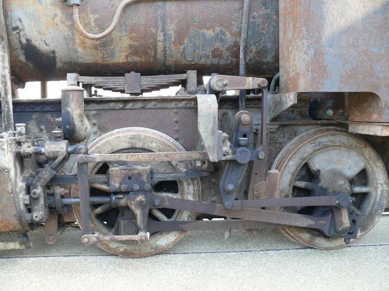 locomotive, détail - © Ministère de la Culture (France), Conservation des antiquités et objets d'art de la Sarthe, tous droits réservés
