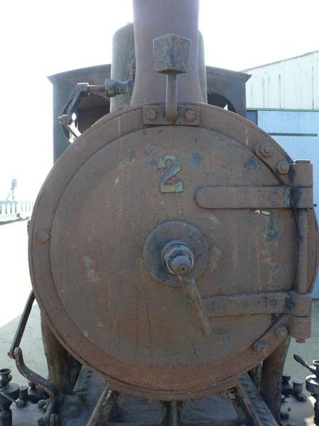 locomotive, détail