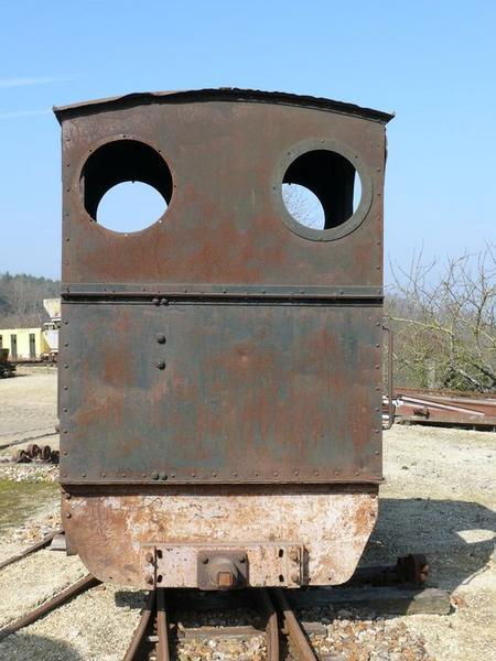 locomotive, vue partielle