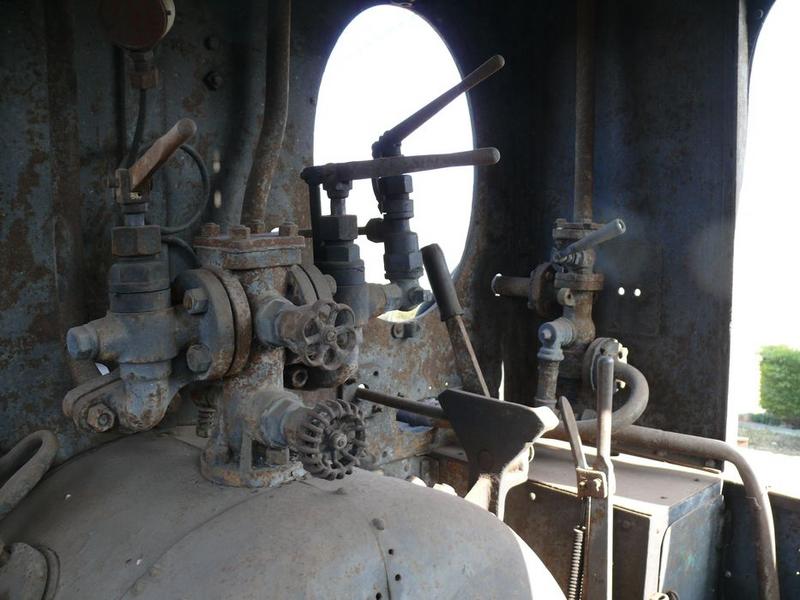 locomotive, détail