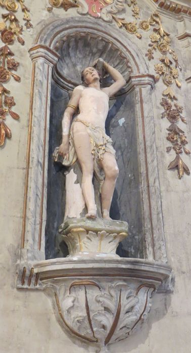 statue : Saint Sébastien