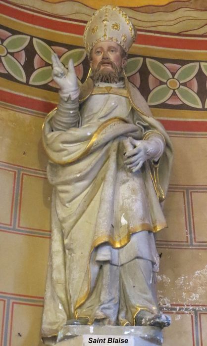 statue : Saint Blaise